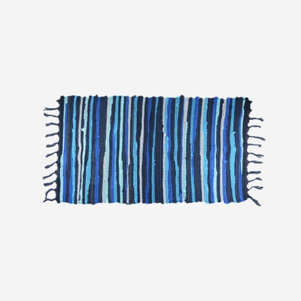 Värikäs räsymatto tyylinen ovimatto