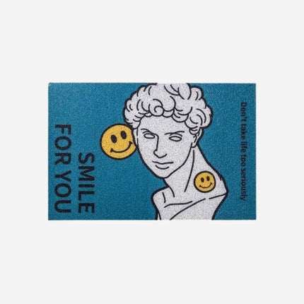 Moderni design ovimatto taidekuviolla