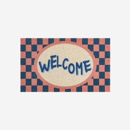 Design ulko-ovimatto Welcome-tekstillä