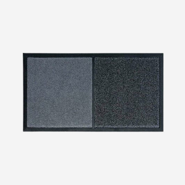 Moderni kaksivärinen ulko-ovimatto