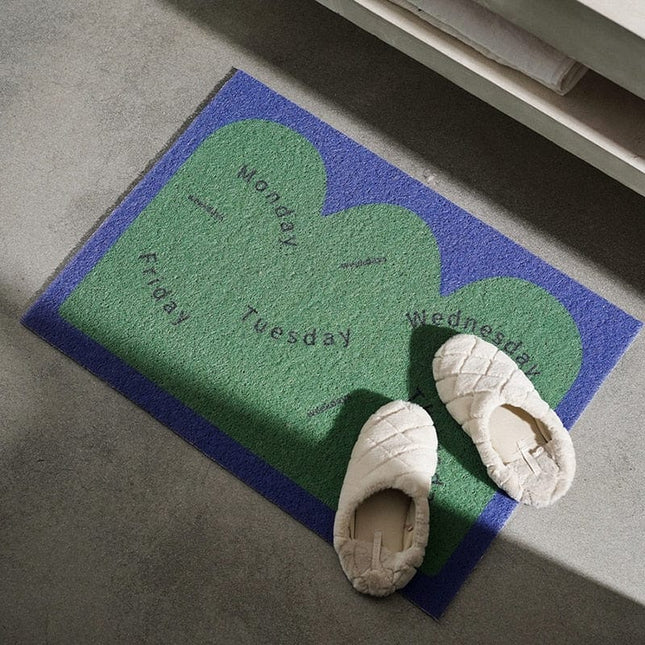 Moderni design-ovimatto eteiseen