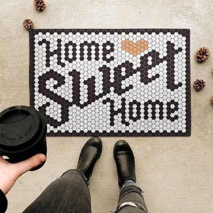 Home Sweet Home teksti ovimatto