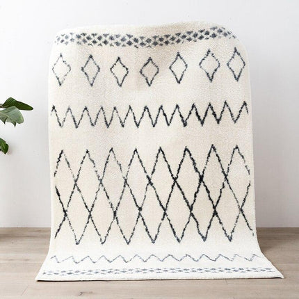 Tyylikäs berberi-matto skandinaaviseen kotiin