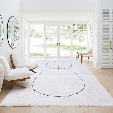 Moderni design-villamatto berberi-tyyliin