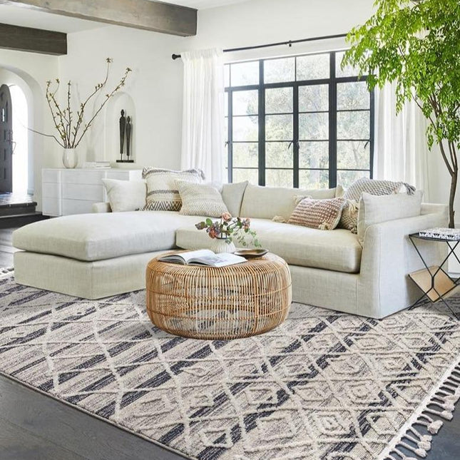 Paksu ja pehmeä berberimatto