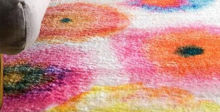 Pehmeä boheemi matto olohuoneeseen