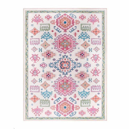 Trendikäs boheemi matto olohuoneeseen