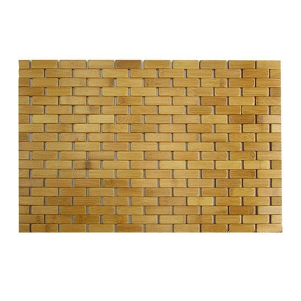 Bambuinen liukumaton kylpyhuoneen matto