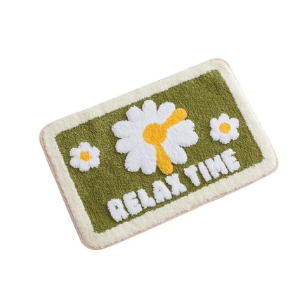 Ruohovihreä Relax Time -kylpymatto