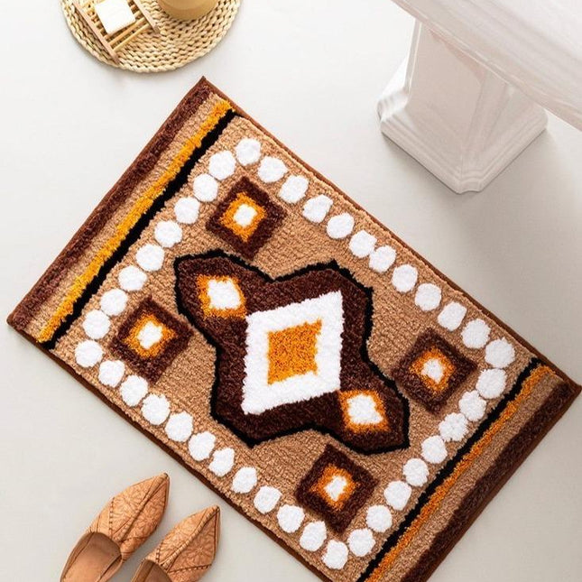 Marokkolainen pehmeä kylpyhuoneen matto