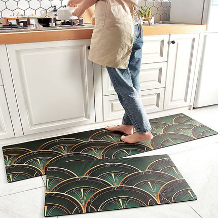 Art deco -tyylinen keittiömatto 150 cm
