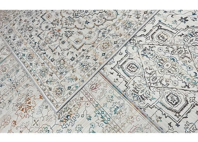 Vintage moldovalainen kukkakuvioinen matto