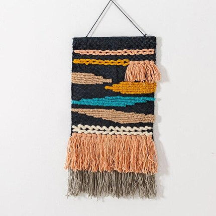 Afrikkalais-tyylinen kudottu seinävaate