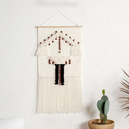 Aurinkoaiheinen boheemi seinävaate seinäkoristeeksi