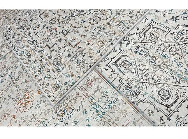 Itämainen vintage-tyylinen kukkamatto