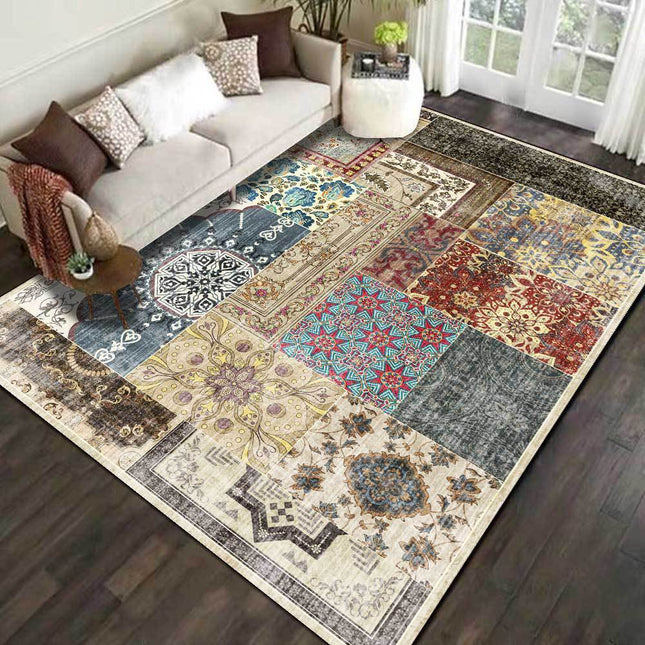 Vintage patchwork kelim-matto