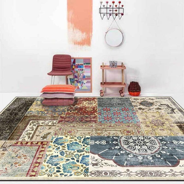 Vintage patchwork kelim-matto