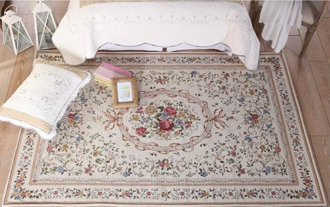 Persialainen matto makuuhuoneen sisustukseen