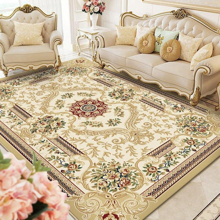 Vaalea persialaistyylinen design-matto