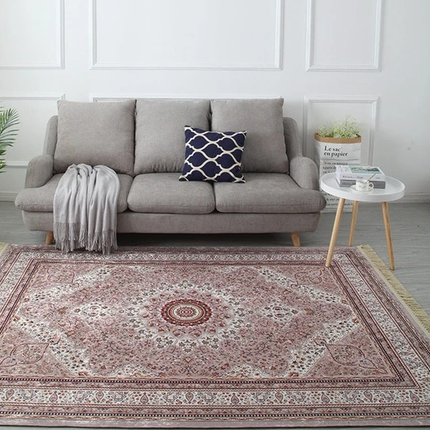 Persialainen matto klassisella medaljonkikuviolla