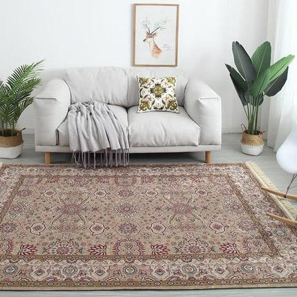 Beige perinteinen persialainen matto