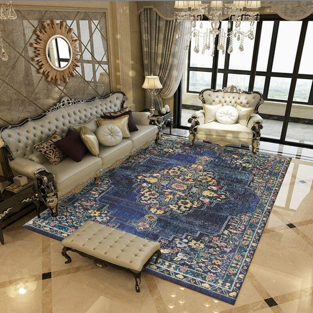 Persialainen matto vanhennetulla ilmeellä