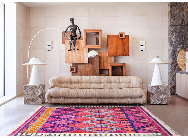 Aito perinteinen marokkolainen berberimatto