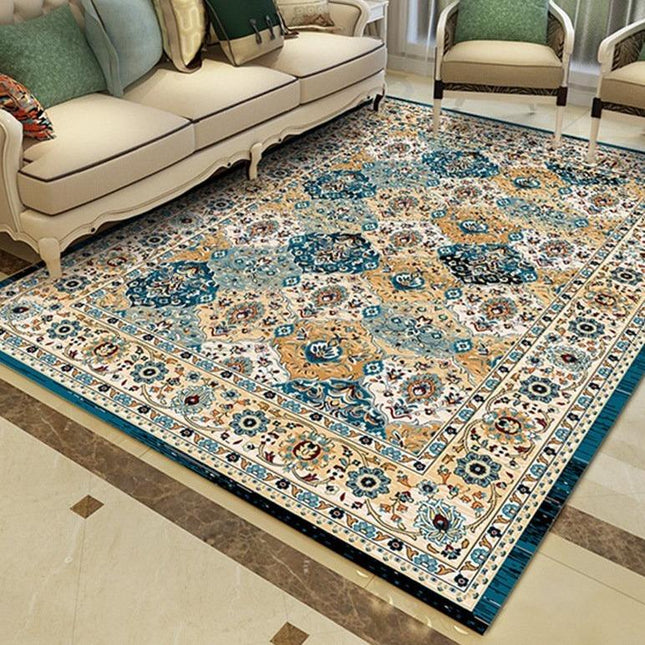 Vaalea turkkilaistyylinen vintage-matto